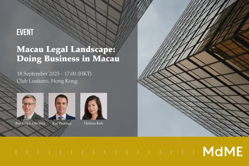 MdME & ACC Hong Kong CPD Seminar on 18 September | Macau Legal Landscape