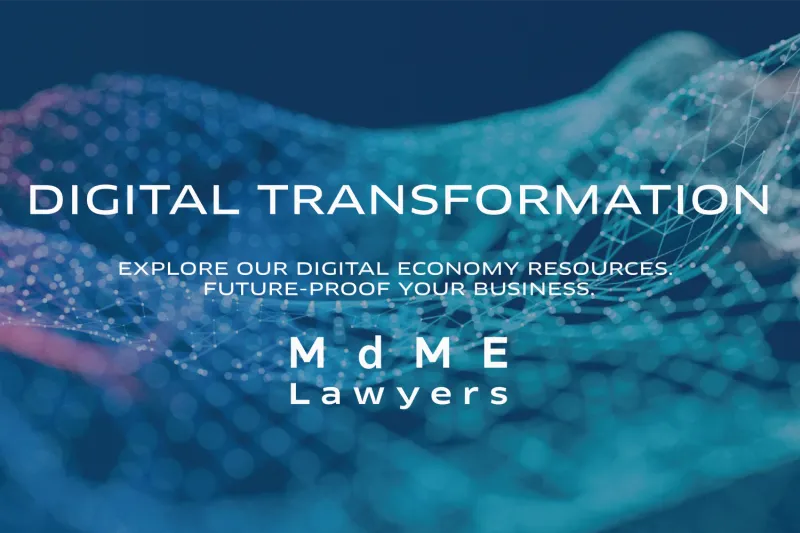 MdME Lawyers launches Dedicated Digital Transformation Team