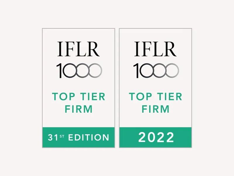 MdME Ranked in IFLR1000 31st Edition