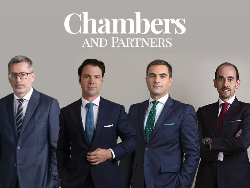Rui Pinto Proença, Rui Filipe Oliveira, Francisco Leitão and Carlos Eduardo Coelho recognized by Chambers & Partners Greater China 2023.