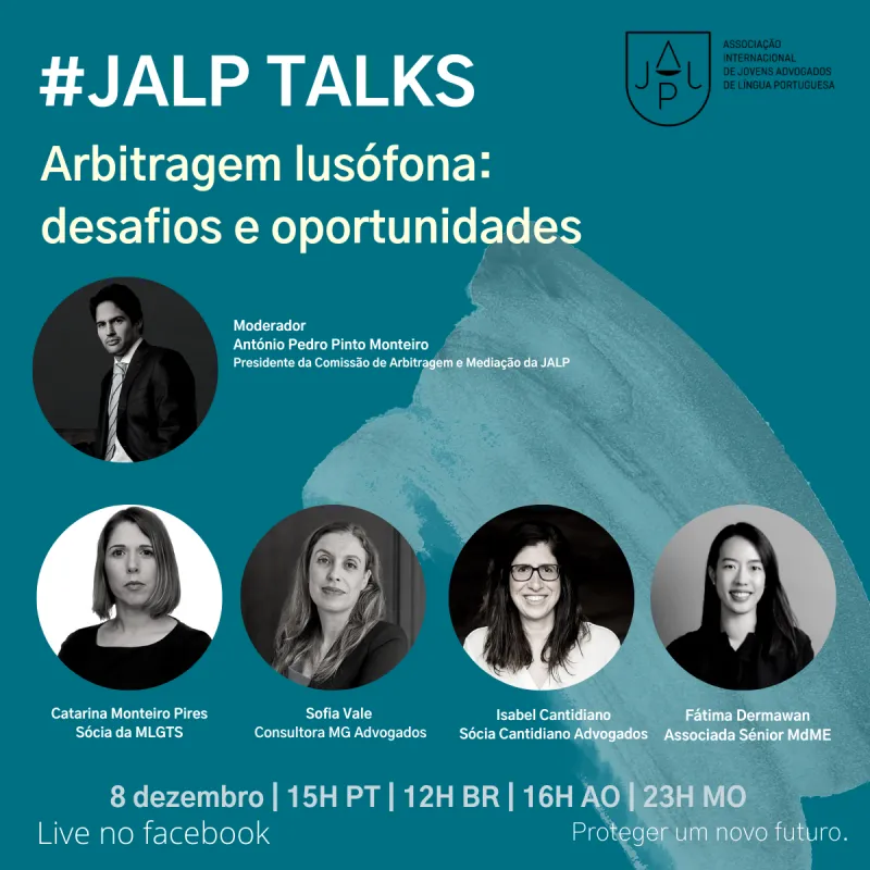 Fátima Dermawan to speak in JALP webinar | Arbitragem lusófona: desafios e oportunidades