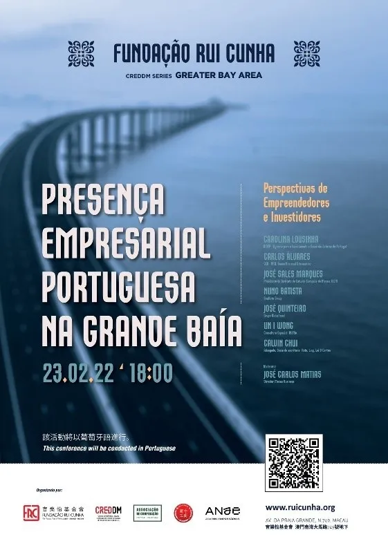 Un I Wong as guest speaker on Presença Empresarial Portuguesa Na Grande Baía 